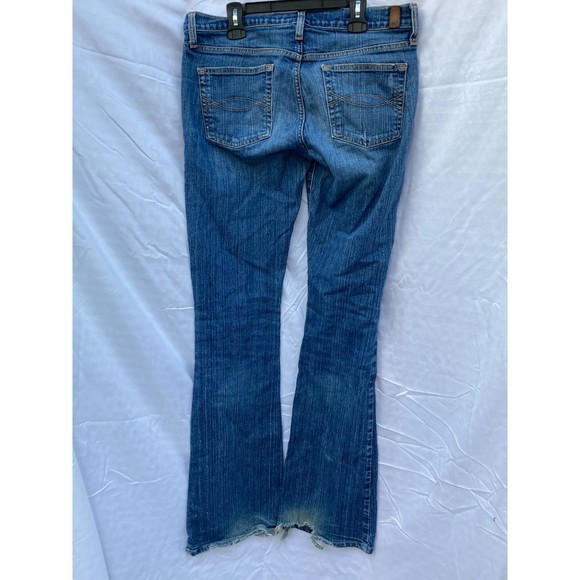 Abercrombie & Fitch Denim - Abercrombie & Fitch Faded Blue Denim Jeans Women's SIZE - 8L Excellent Condition